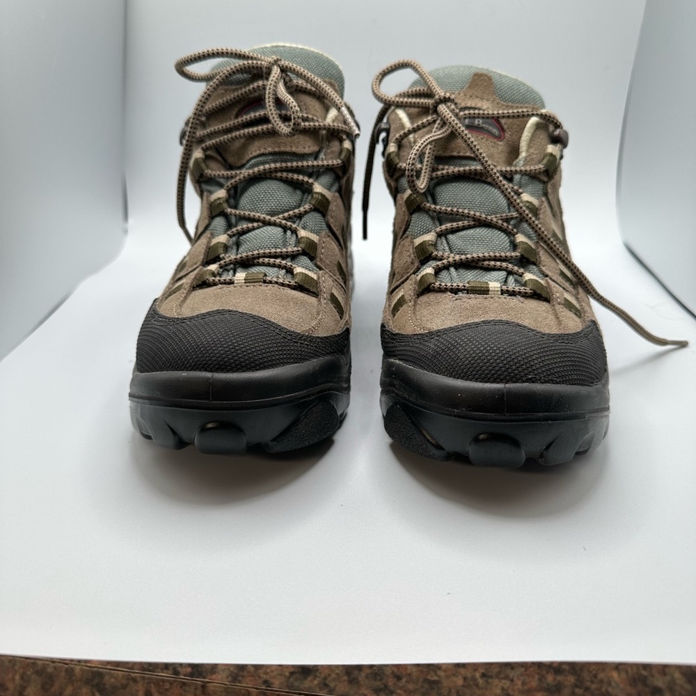 L.L. Bean Tan and Green Hiking Shoes - Picture 3 of 8